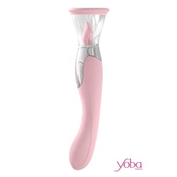 Stimulateur 4 en 1 Harmony rose - Yoba 2