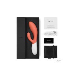 Vibro Rabbit Ina 3 Coral Red - Lelo 2