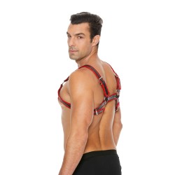 Harnais Buckle Bulldog rouge - Ouch! 2