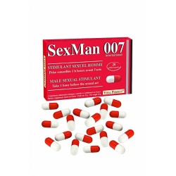 Aphrodisiaque SexMan 007 (20 gélules)