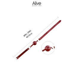 Baillon Discretion rouge - Alive 2