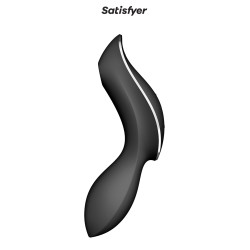 Vibro à air pulsé Curvy Trinity 2 noir - Satisfyer 2
