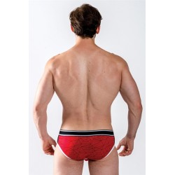 Slip URBAN Castro rouge - Mister B 2