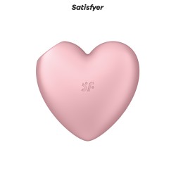 Double stimulateur Cutie Heart rose - Satisfyer 2