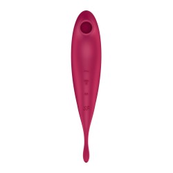 Stimulateur Satisfyer Twirling Pro+ Connecté rouge 2