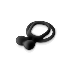 Double Cockring noir Glamy 2