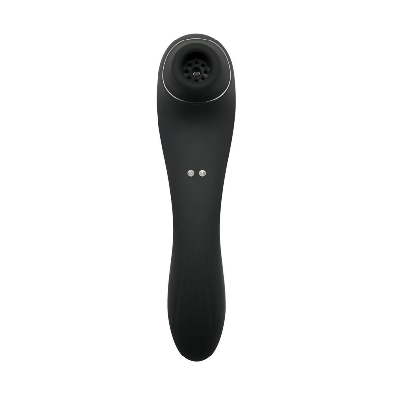 Stimulateur clitoridien Smooch noir - Wooomy