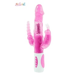 Vibro Pretty Bunny Triple Pleasure 2