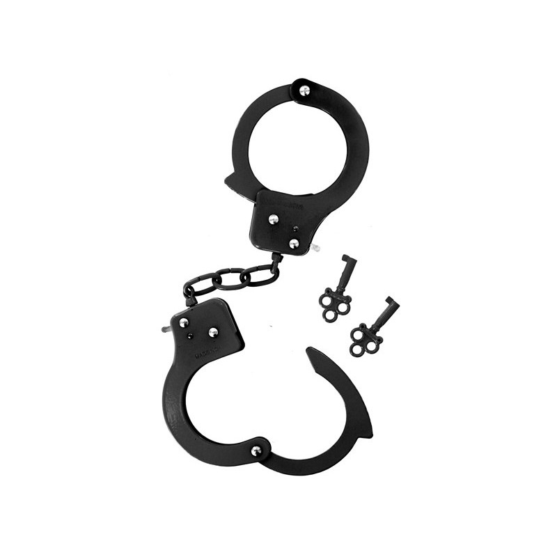 Menottes en métal coloré