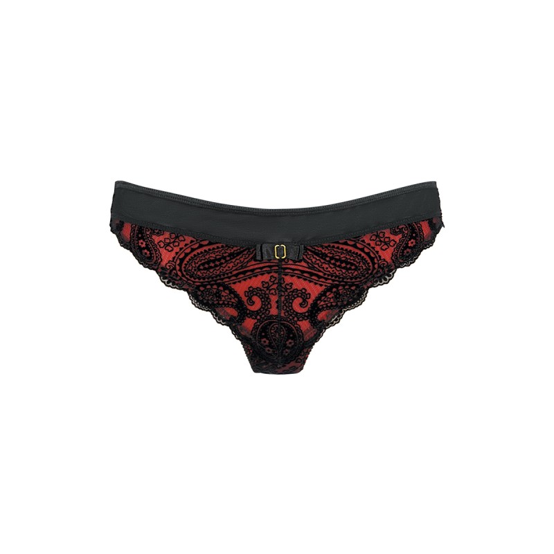 String rouge et noir  V-10048 - Axami