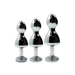 Plug bijou Lollypop bleu M - Wooomy 2