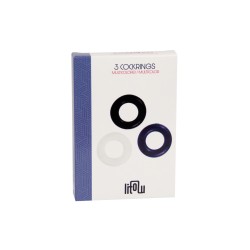 Set 3 Cockrings multicolore - Litolu 2