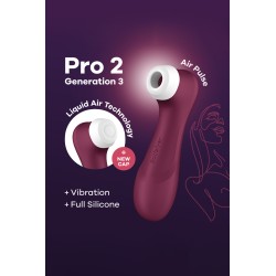 Stimulateur Pro 2 Generation 3 bordeaux 2