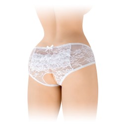 Culotte ouverte blanche Amanda - Fashion Secret 2